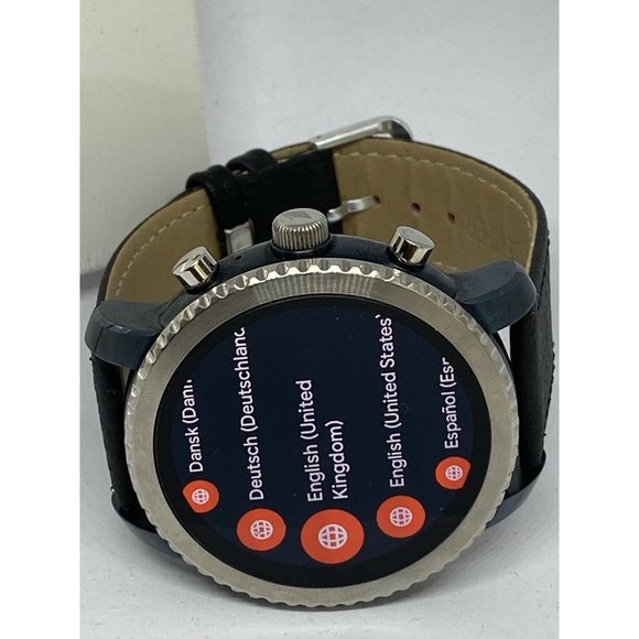 Fossil Gen 3 Authentic Genuine Smart Watch Custom Band FTW4004 LT60